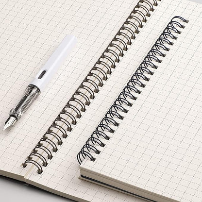 EMSHOI Graph Spiral Notebook 4 Pack, A5 Graph Paper Notebook/Journal, - Image 4