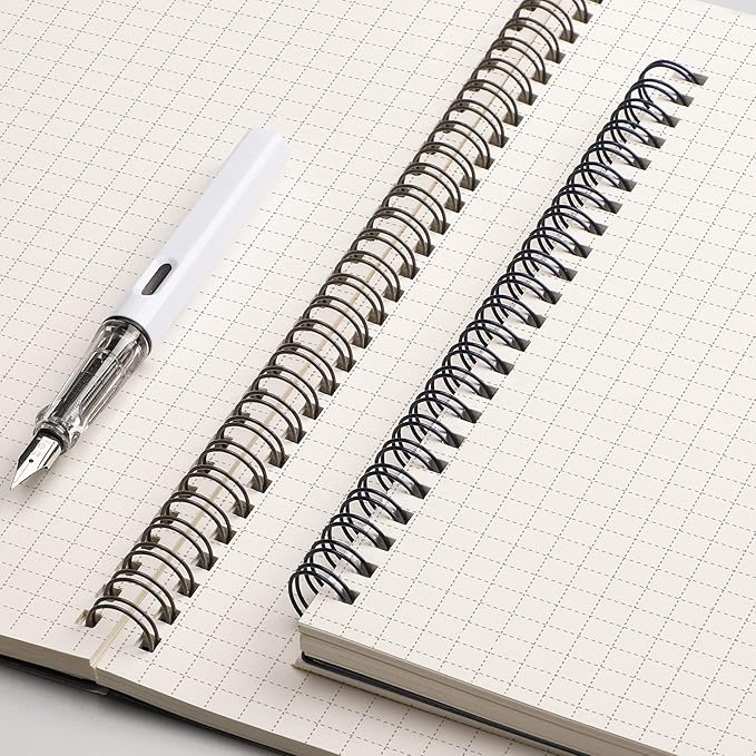 EMSHOI Graph Paper Spiral Notebook 7.48" x 10.15" - Image 4