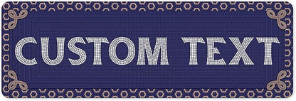 Custom Sign, Custom Street Sign, 11 Font Colors, 13 Font Styles, 4 Hole Options by MySignCenter
