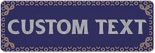 Custom Sign, Custom Street Sign, 11 Font Colors, 13 Font Styles, 4 Hole Options by MySignCenter