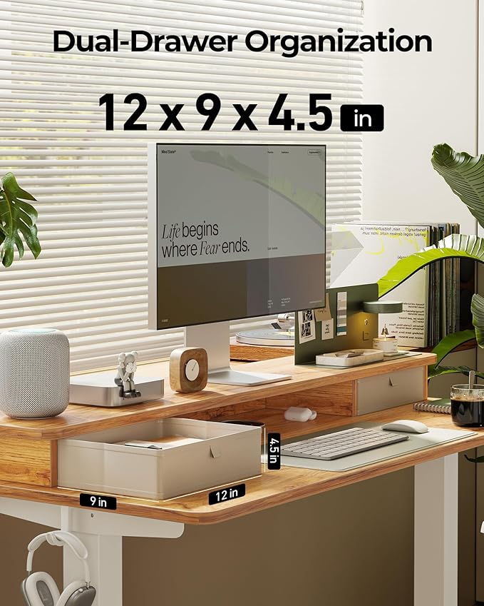FEZIBO 48'' x 24'' Standing Desk - Image 7