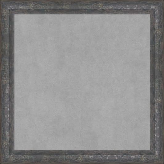 Amanti Art Grey Framed Magnetic Board 23x23 Medium Vision Board by AmantiArt