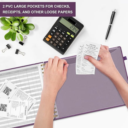 HAUTOCO Hardcover Accounting Ledger Book - Image 5