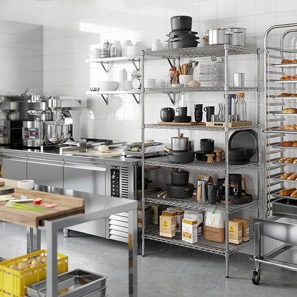 Regal Altair 24" Deep x 36" Wide x 74" Height Wire Shelving Kit | 6-Tier | NSF - Image 5