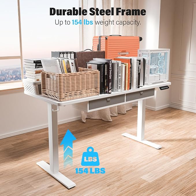Kingant 40 x 24 Inch Electric Standing Desk - Image 7