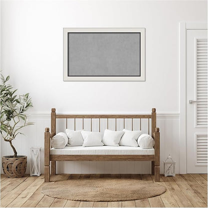 Amanti Art Silver Framed Magnetic Board 30x46 Large Vision Board - Image 5