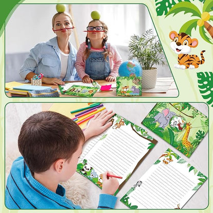TaoBary 160 Pcs Stationery Paper Set 50 Double Sided Stationery Papers - Image 6