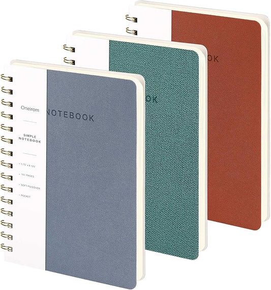 Spiral Notebook-5.75" x 8.125" College Ruled Journal by Oneirom