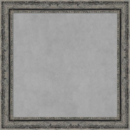 Amanti Art Black Framed Magnetic Board 24x24 Medium Vision Board by AmantiArt