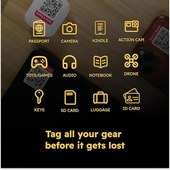 Lost Item Labels | Secure, Private Messaging Tags - Image 6