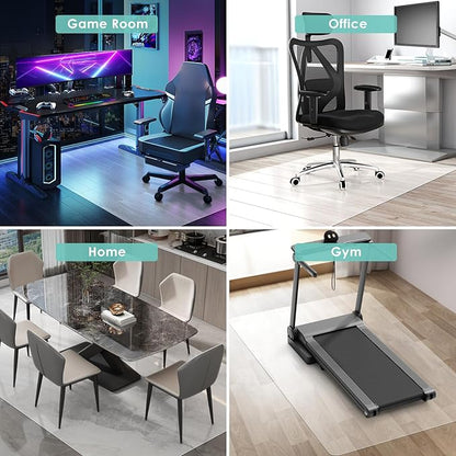 Vicwe Office Chair Mat for Hardwood Floor, Computer Chair Mats for Hardwood - Image 5