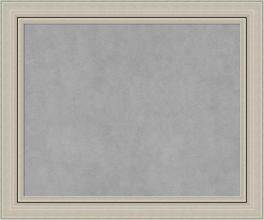 Amanti Art Silver Framed Magnetic Board 20x24 Small Vision Board by AmantiArt