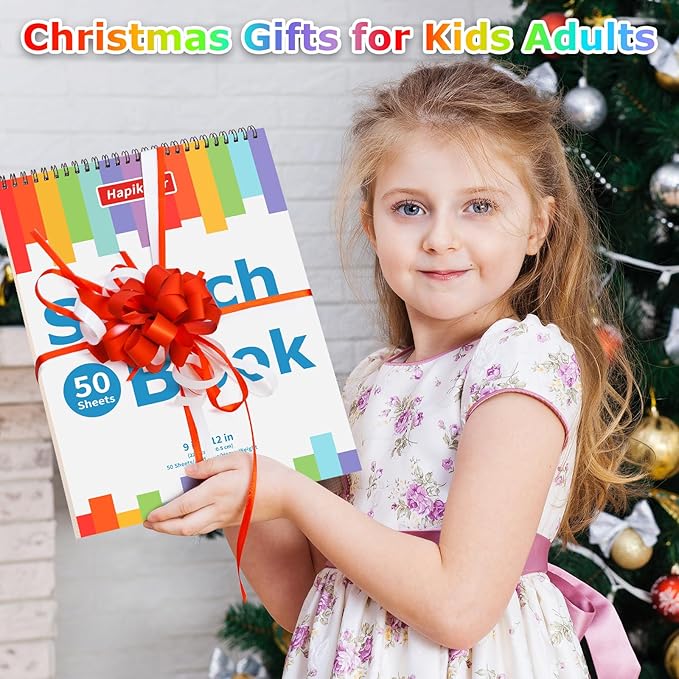 9" x 12" Sketch Book for Kids Adults, Acid Free Artist Drawing Paper Pad for - Image 6