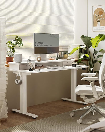 FEZIBO 40 x 24 Inch Height Adjustable Electric Standing Desk - Image 2