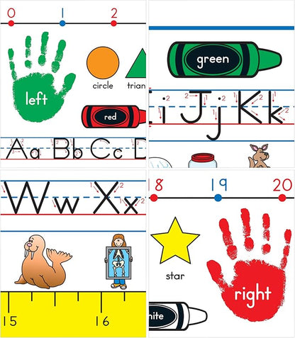 Carson Dellosa Education 36PC Traditional Manuscript Name Plate - Image 4