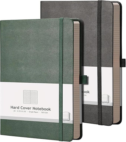 AHGXG Graph Paper Notebook 2 Pack by AHGXG