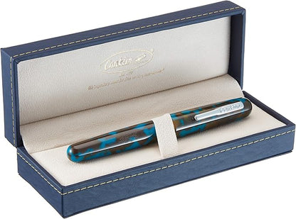 Conklin All American Fountain Pen in Southwest Turquoise – Broad Nib, Bold - Image 3