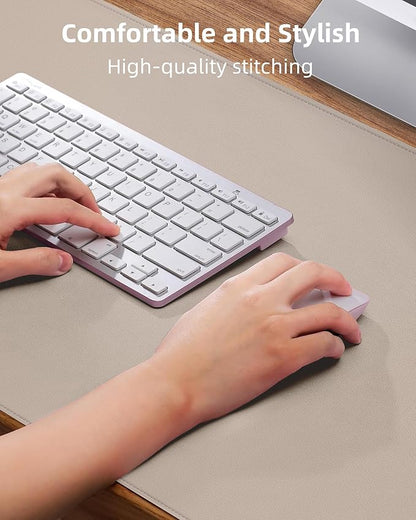 Non-Slip Desk Pad, Desk mat, Large Mouse Pad, Office Desk mat, Waterproof PU - Image 3