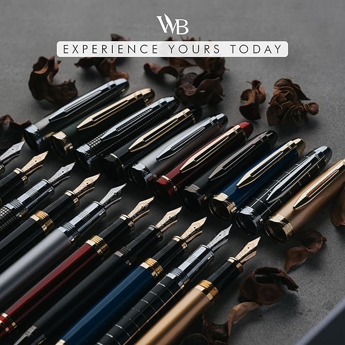 Wordsworth & Black Majesti Fountain Pen-, Luxury Case, Refillable Ink - Image 6