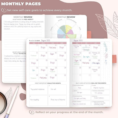 Clever Fox Self-Care Journal Pocket – Daily Reflection Notebook – Mental Health - Image 3