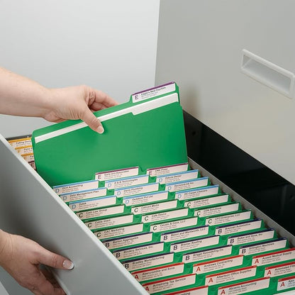 Smead Standard File Folders, 1/3-Cut Tabs, Letter Size - Image 8