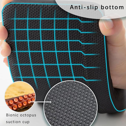 Pack of 2 L-Shaped Wrist Rest Keyboard, Memory Foam Arm Rest Desk, Ergonomic - Image 4