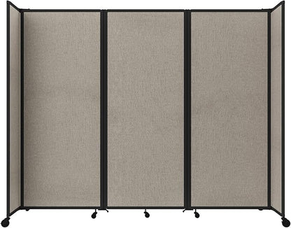 Versare Room Divider 360 Portable Wall Partition | Folding Panels | Large by VERSARE