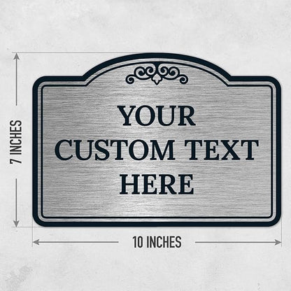 Custom Decorative Sign, Personalized Metal Sign - Image 3