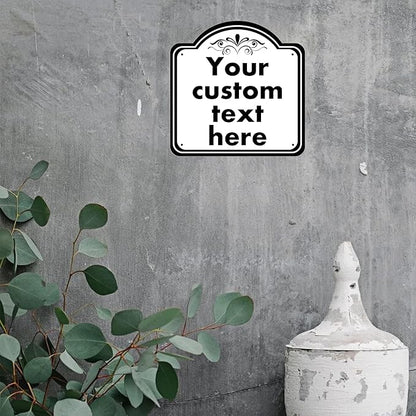 Custom Sign, Custom Indoor/Outdoor Decorative Sign，Aluminum Weatherproof Metal - Image 4