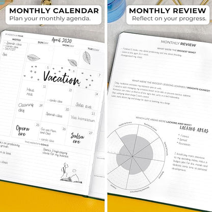 Clever Fox Planner Pro Premium Edition– Luxurious Weekly & Monthly Planner + - Image 4