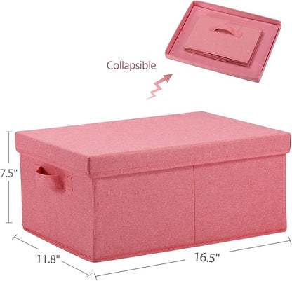 HOONEX Linen Foldable Storage Bins - Image 6