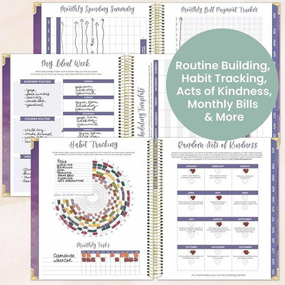 bloom daily planners 2026 Hardcover Calendar Year Goal & Vision Planner - Image 6