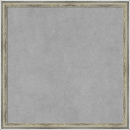 Amanti Art Silver Framed Magnetic Board 22x22 Medium Vision Board by AmantiArt