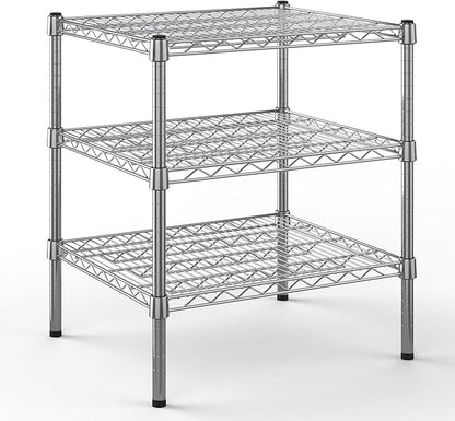 Regal Altair 21" Deep x 24" Wide x 27" Height Wire Shelving Kit | 3-Tier | NSF by Regal+Altair