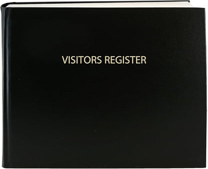 BookFactory Visitor Log Book Visitors Register Sign-in Book by BookFactory