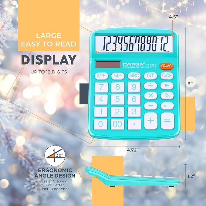 CATIGA Desktop Calculator 12 Digit - Image 3