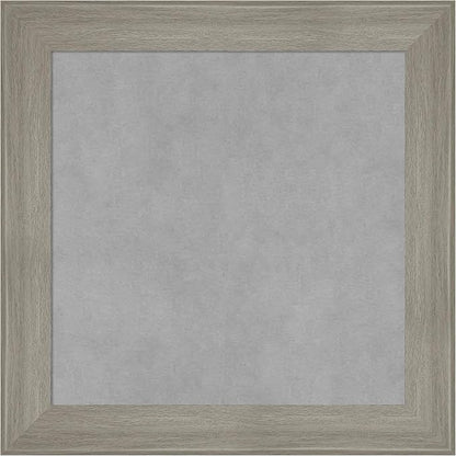 Amanti Art Grey Framed Magnetic Board 20x20 Small Vision Board by AmantiArt