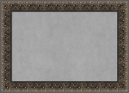 Amanti Art Black Framed Magnetic Board 21x29 Medium Vision Board by AmantiArt