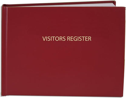 BookFactory Visitor Log Book/Visitors Register Sign-in Logbook by BookFactory