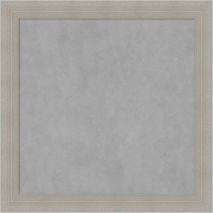 Amanti Art Grey Framed Magnetic Board 14x14 X-Small Vision Board by AmantiArt