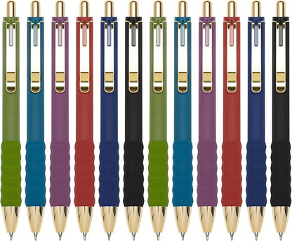 Linbsunne Gel Pens Black Ink Pen 0.5mm fine Point Pens Smooth Writing by Linbsunne