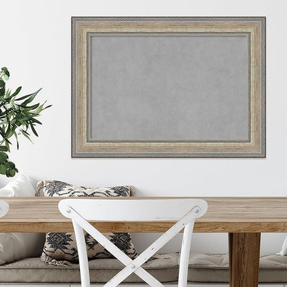 Amanti Art Silver Framed Magnetic Board 21x29 Medium Vision Board - Image 5