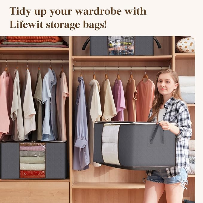Lifewit 30 Pack Clothes Storage Bins - Image 9