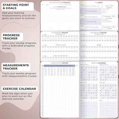 Clever Fox Fitness & Food Journal PRO – Daily Workout & Meal Planner - Image 5