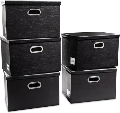 PRANDOM Large Stackable Storage Boxes by Prandom