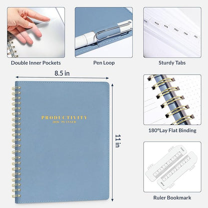 SUNEE 2026 Planner 8.5" x 11" – Dated Productivity Planner - Image 5