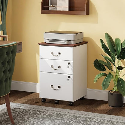 DEVAISE File Cabinet 3-Drawer, Small Office Furniture - Image 2