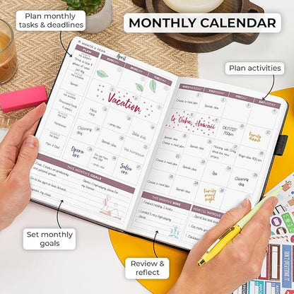 Clever Fox Planner 2nd Edition – Colorful Weekly & Monthly Goal Planner - Image 4