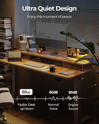 FEZIBO 40 x 24 Inch Height Adjustable Electric Standing Desk - Image 9