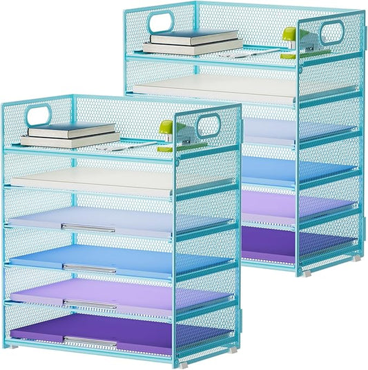 Marbrasse 2 Pack Desk Organizer by Marbrasse